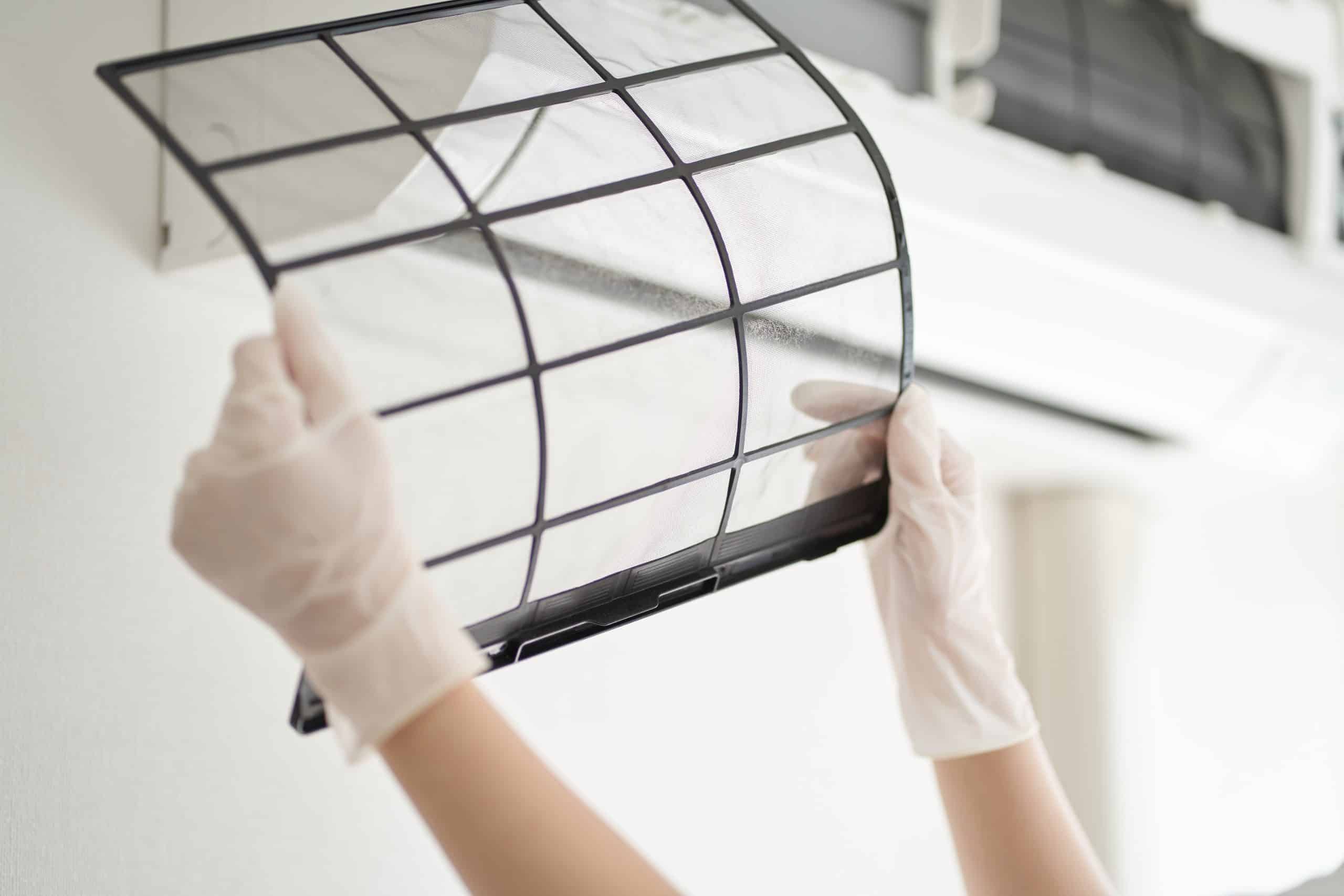 changing air filter home HVAC system
